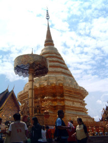 タイ・チェンマイ「ドイ・ステープ寺院」